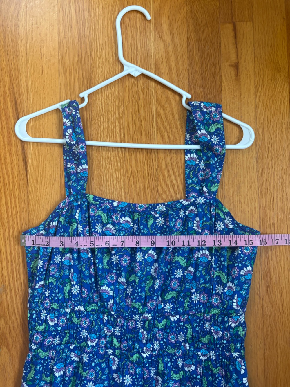 Loft Floral Sundress Tiered Sleeveless Medium - Picture 7 of 9